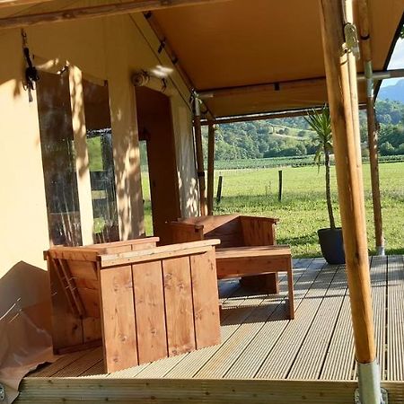 Tente Safari Lodge Ferme Carrique Tardets-Sorholus Zewnętrze zdjęcie