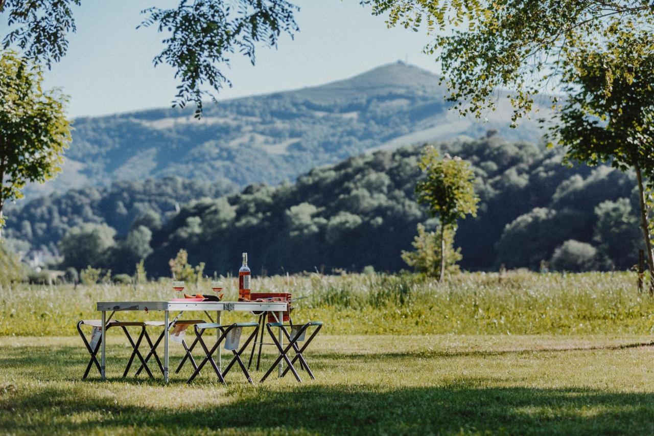 Tente Safari Lodge Ferme Carrique Tardets-Sorholus Zewnętrze zdjęcie