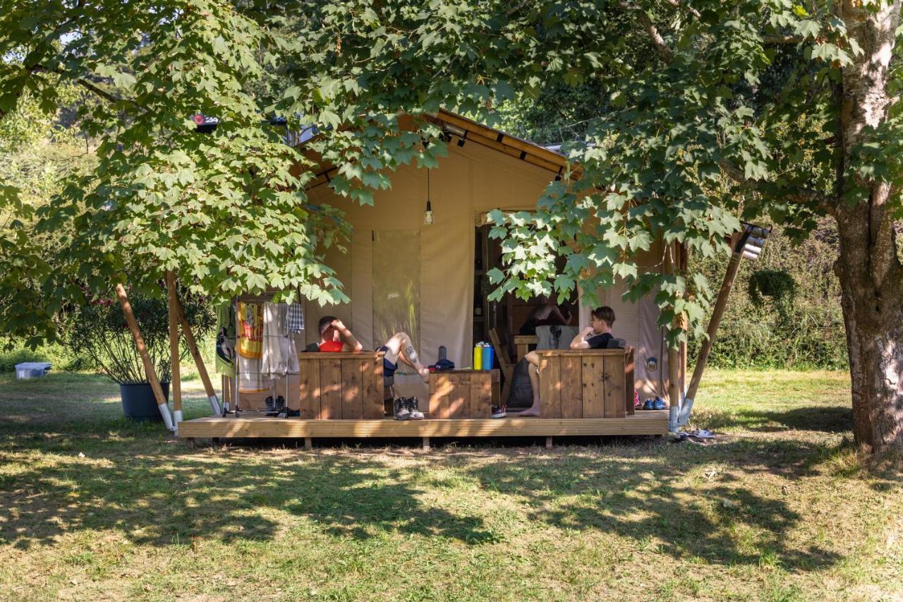 Tente Safari Lodge Ferme Carrique Tardets-Sorholus Zewnętrze zdjęcie